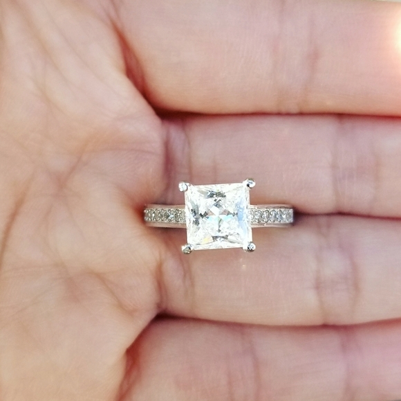 BohemianMermaid Jewelry - 💎NEW💎 SOLID 925 SS SIMULATED DIAMOND RING